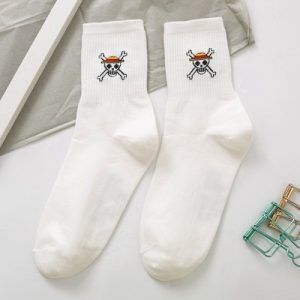 One Piece Socken Ruffy Crew Schädel