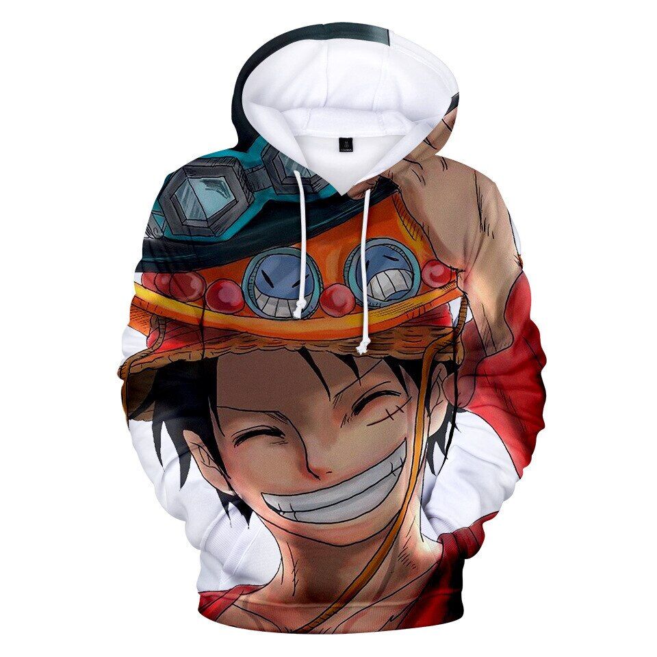 One Piece Hoodie Ace-Sabo-Kappe