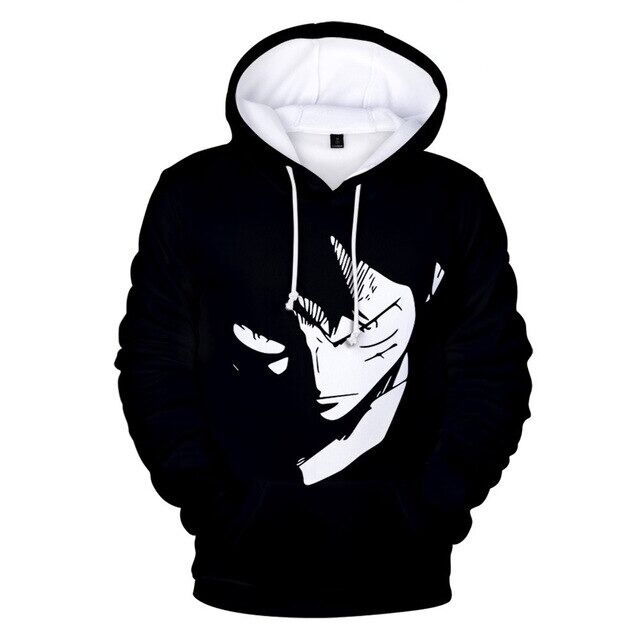 One Piece Hoodie Wütender Ruffy