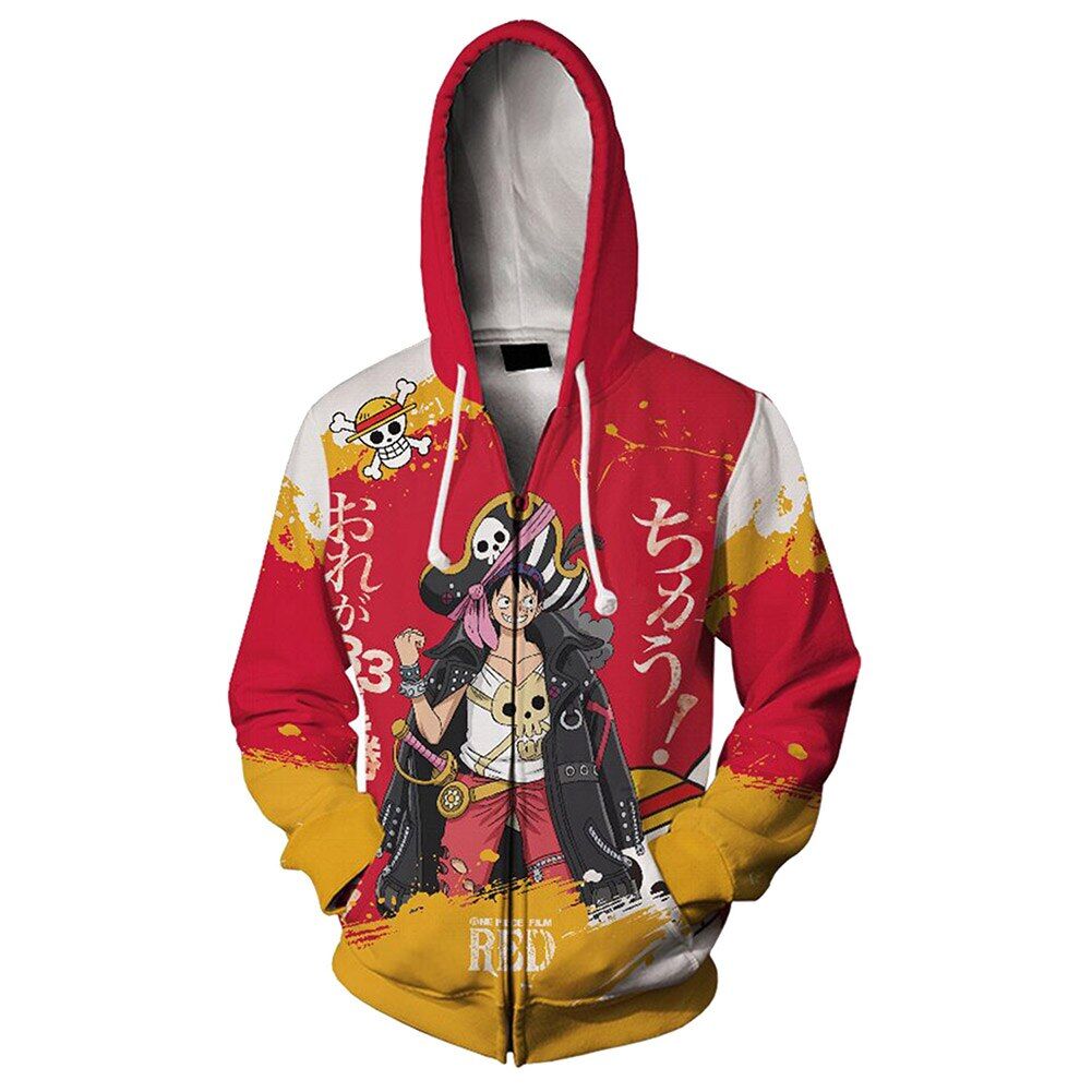One Piece Hoodie Luffy Piratenkönig
