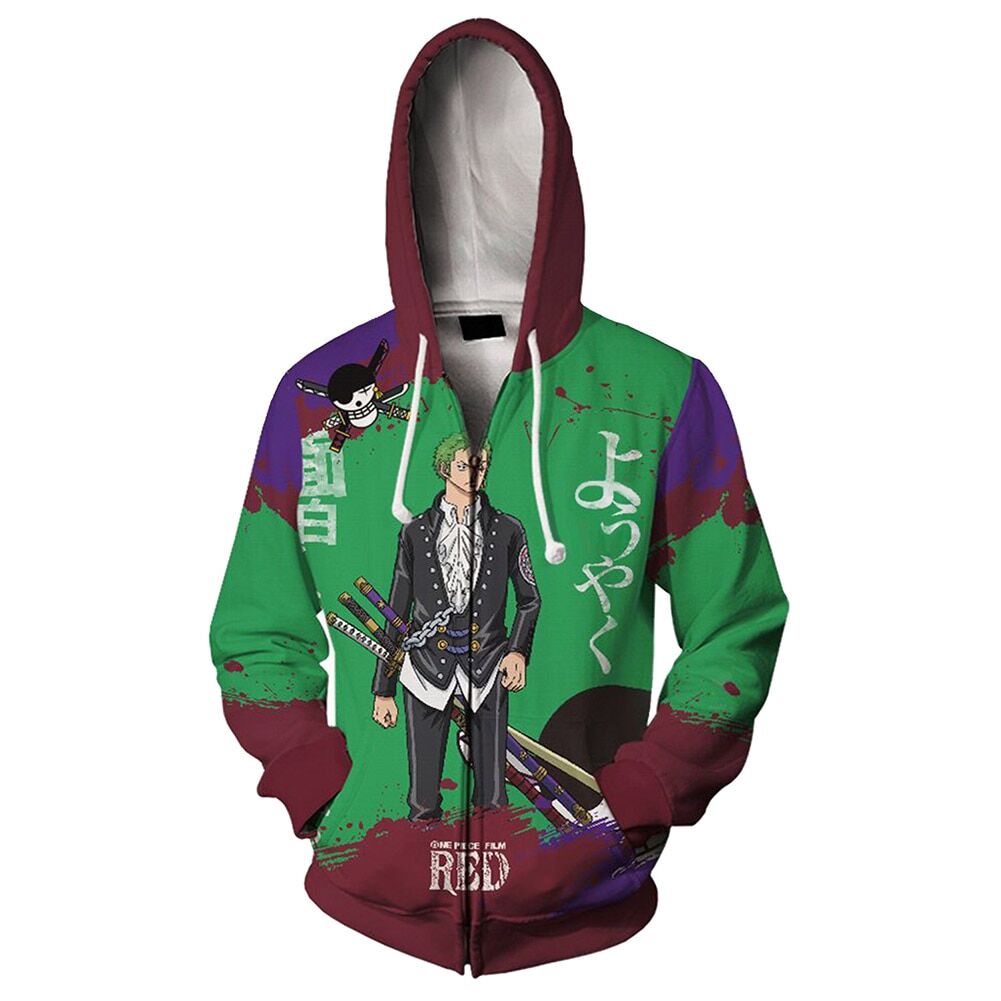 One Piece Hoodie Zorro