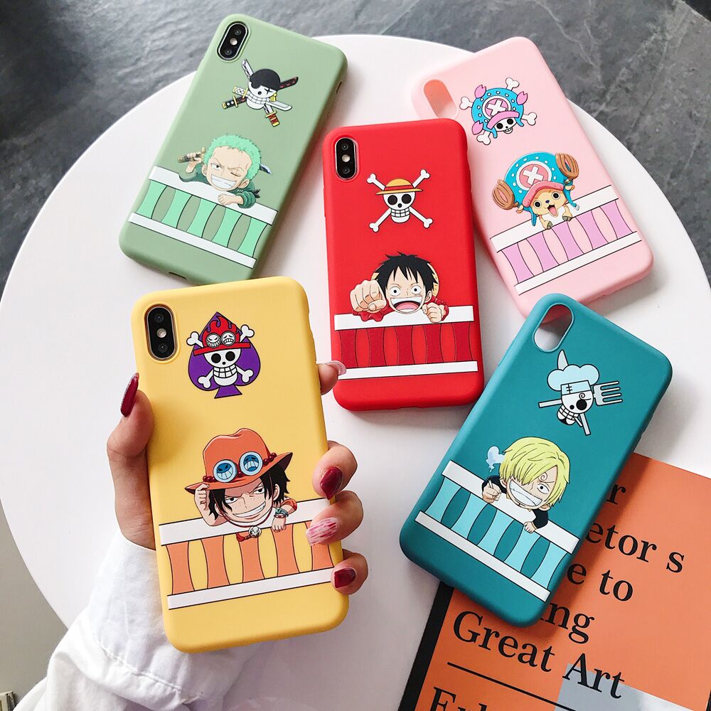 coque iphone one piece color